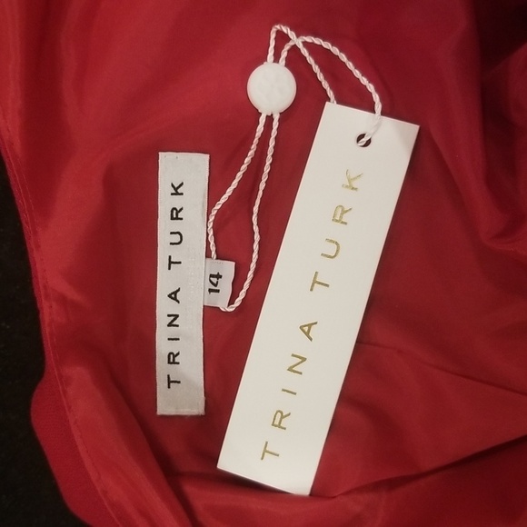 💕TRINA TURK💕 Vanita Dress ~ Sumac 14 NWT - Picture 11 of 13